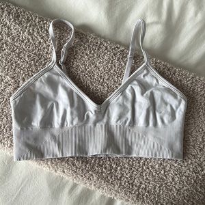 Lululemon White Sports Bra